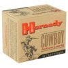 Hornady, Custom, Cowboy, 45 Colt, 255 Grain, Lead Flat Nose
