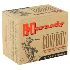 Hornady, Custom, Cowboy, 45 Colt, 255 Grain, Lead Flat Nose
