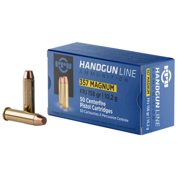 Prvi Partizan, Handgun Defense, 357 Magnum, 158 Grain, Jacketed Hollow Point