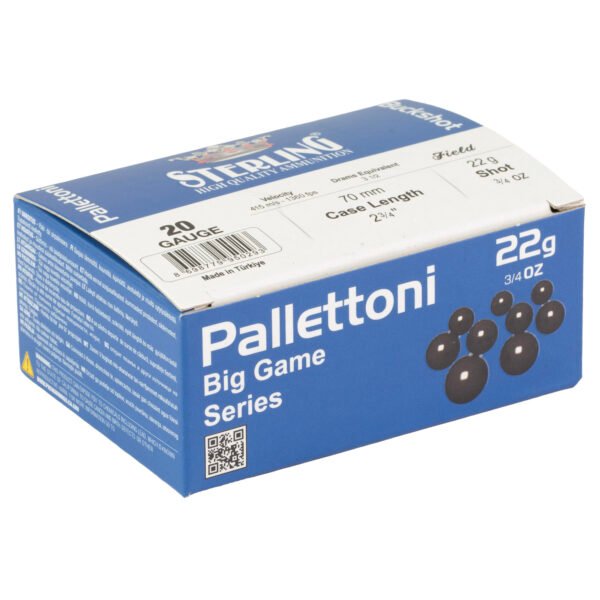 Sterling, Big Game Series, 20 Gauge, 2.75", 00 Buckshot, 6/8 oz