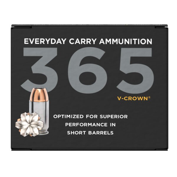 SGE9MMA1-365_2_HR Sig Sauer, Elite Performance V-Crown Ammunition, 9MM, 115 Grain, Jacketed Hollow Point